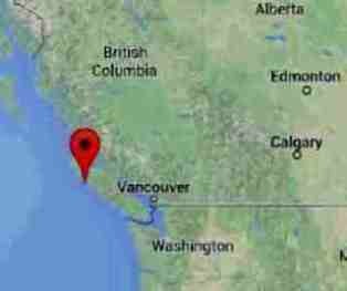 sismo Canada Port Hardy 23 abr 2014