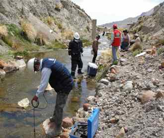 analisis agua rio