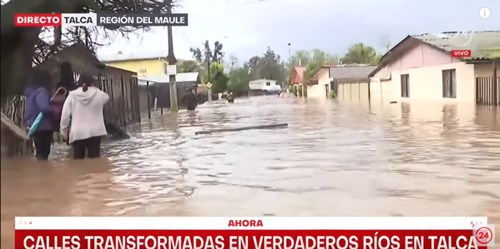 inundaciones chile talca ago 2023