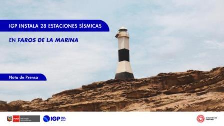 faro Marina sensor sismo