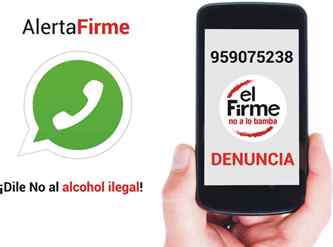 AlertaFirme alcohol