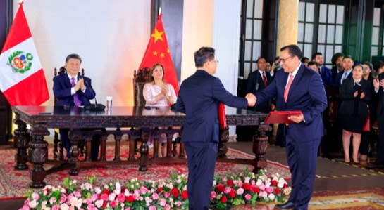 Peru China acuerdos desarrollo nov 2024