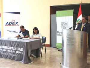 Adex municipalidad Surco