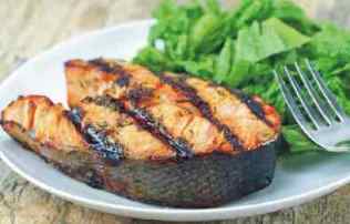 salmon parrilla