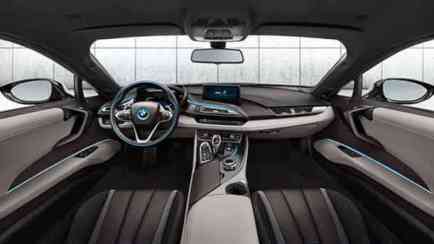 BMW i8 interior