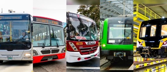 buses trenes Lima