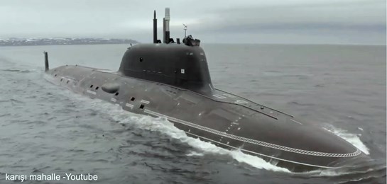 submarino nuclear Kazan Rusia