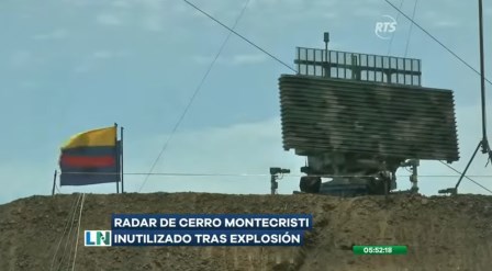 radar cerro montecristi Ecuador