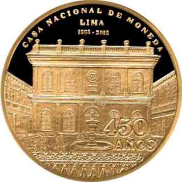 450 anos Casa Moneda oro