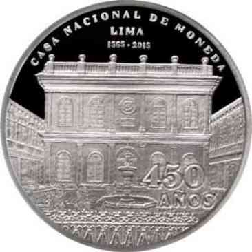 450 anos Casa Moneda plata