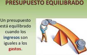 presupuesto equilibrado