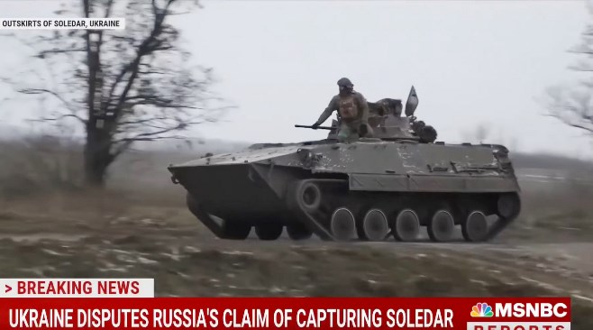 tanque ruso Soledar ene 2023