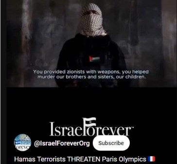 Hamas amenaza olimpiadas jul 2024