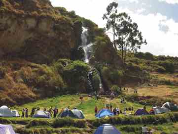 campamentos cascada