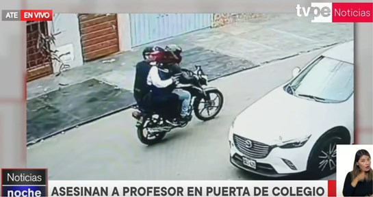 asesinos profesor Ate oct 2024