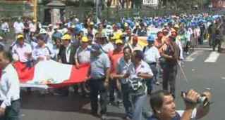 marcha mineros informales