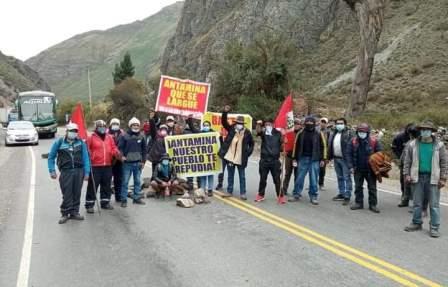 Comuneros de Aquia paro oct 2021 Ahora