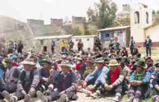 comunidad campesina asamblea