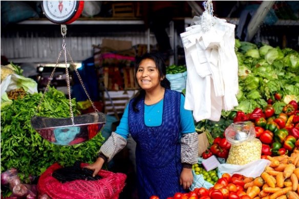 emprendedora mercado