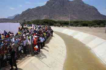 Olmos canal inauguracion