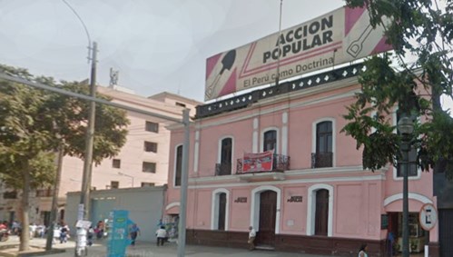 local Accion Popular paseo colon