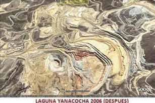 laguna yanacocha despues