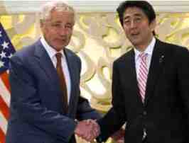 Shinzo Abe Chuck Hage