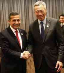 Ollanta Humala Lee Hsien Loong