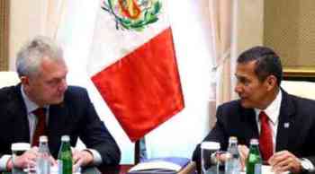 Ollanta Humala Vctor B Khristenko