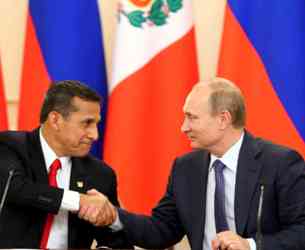 Ollanta Humala Vladimir Putin