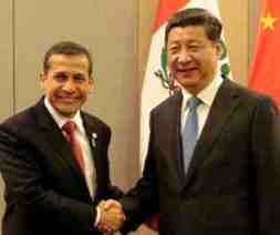 Ollanta Humala Xi Jing Ping