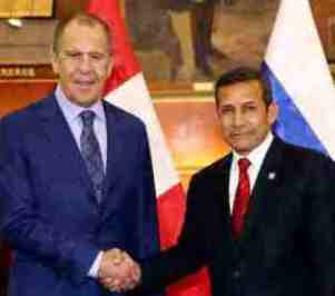 Sergei Lavrov Ollanta Humala