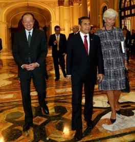 Christine Lagarde Humala