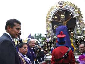 ollanta humala andas procesion