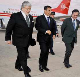 ollanta humala llega b aires