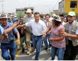 ollanta humala pista huaycan