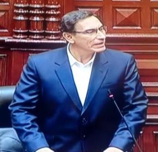 Martin Vizcarra congreso set 2020