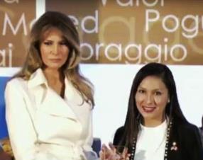 Arlette Contreras Melania Trump