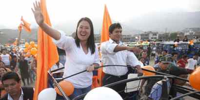 Keiko  fujimori campana