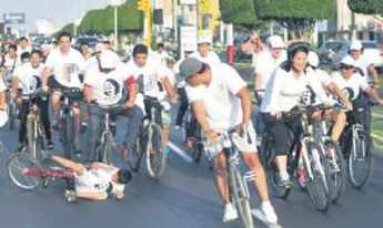 keiko fujimori bicicletada Callao 2016