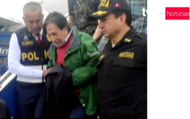 Alejandro Toledo extraditado