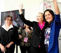 hillary clinton nadine heredia