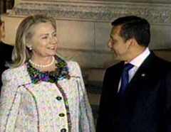 hillary clinton ollanta humala 1