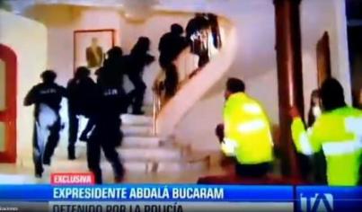 detencion Abdala Buccaram ago 2020