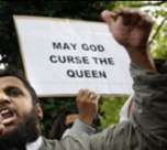 May God curse the Queen