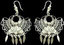 aretes filigrana plata 1