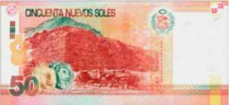 billete 50 reverso