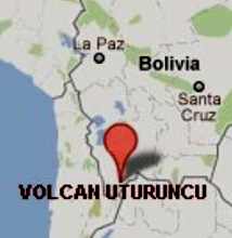 mapa volcan uturuncu