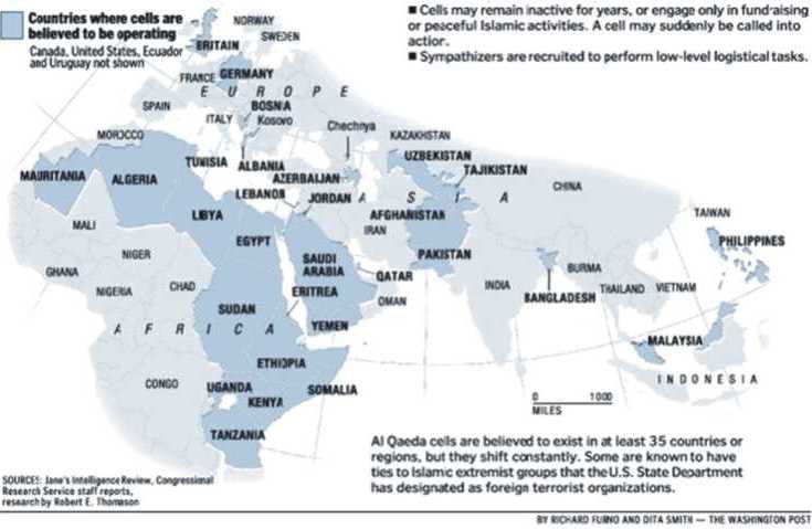 celulas radicales islamicas