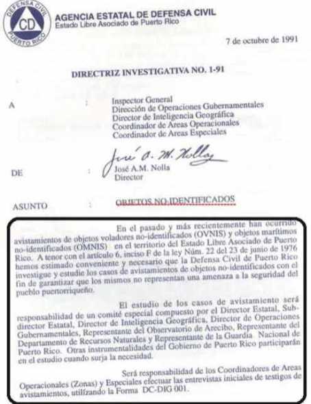 defensa civil ovnis puerto rico